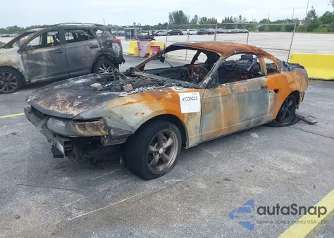 2002 Ford Mustang Gt z USA, uszkodzony, nr VIN 1FAFP42X42F195064